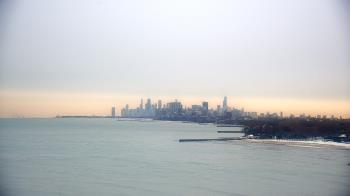 Weather camera view of Northwestern University.