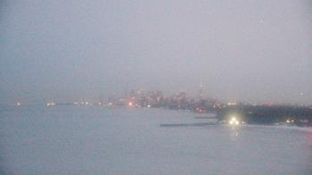 Weather camera view of Northwestern University.