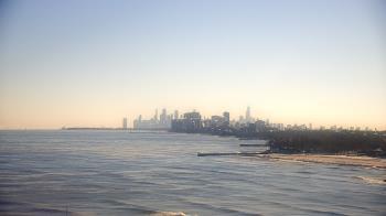 Weather camera view of Northwestern University.