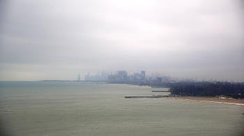 Weather camera view of Northwestern University.