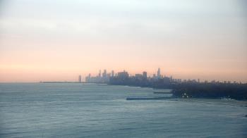 Weather camera view of Northwestern University.