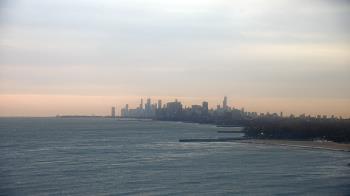 Weather camera view of Northwestern University.