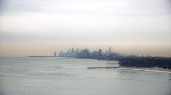 Weather camera view of Northwestern University.