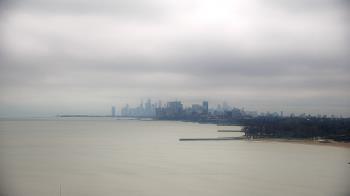 Weather camera view of Northwestern University.