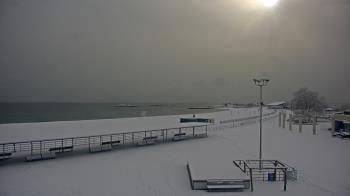 Weather camera view of Ocean Beach Park.