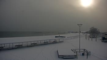 Weather camera view of Ocean Beach Park.
