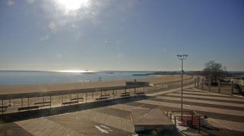 Weather camera view of Ocean Beach Park.