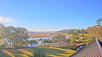 Weather camera view of Callawassie Island Club.