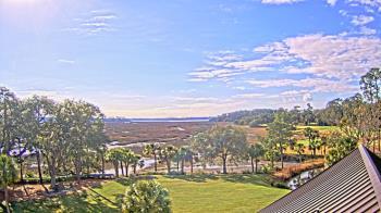 Weather camera view of Callawassie Island Club.