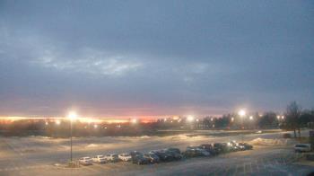 Weather camera view of Oswego HS.