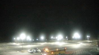 Weather camera view of Oswego HS.