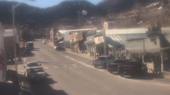 Weather camera view of Overland Hotel.