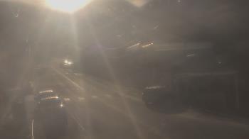 Weather camera view of Overland Hotel.