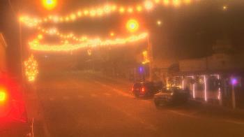 Weather camera view of Overland Hotel.