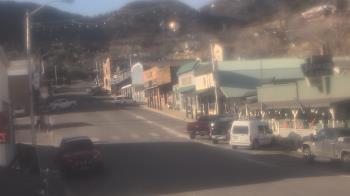 Weather camera view of Overland Hotel.