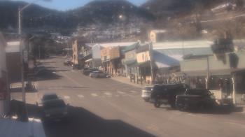 Weather camera view of Overland Hotel.