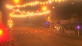 Weather camera view of Overland Hotel.