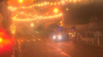 Weather camera view of Overland Hotel.