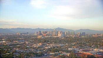 Weather camera view of Phoenix Children`s Hospital.