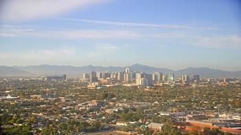 Weather camera view of Phoenix Children`s Hospital.