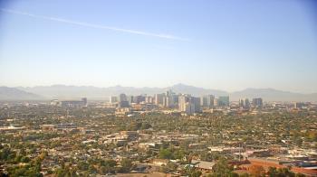 Weather camera view of Phoenix Children`s Hospital.