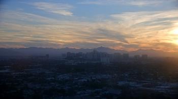 Weather camera view of Phoenix Children`s Hospital.