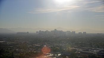 Weather camera view of Phoenix Children`s Hospital.