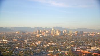 Weather camera view of Phoenix Children`s Hospital.