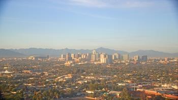 Weather camera view of Phoenix Children`s Hospital.