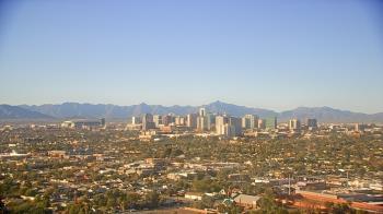 Weather camera view of Phoenix Children`s Hospital.