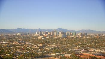 Weather camera view of Phoenix Children`s Hospital.