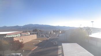 Weather camera view of Pahrump Valley HS.