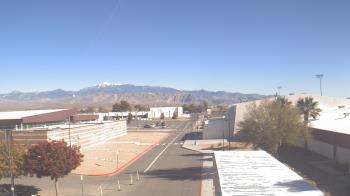 Weather camera view of Pahrump Valley HS.