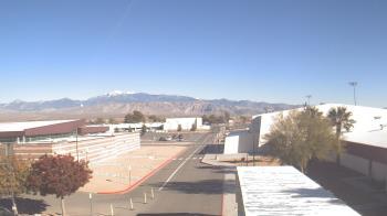 Weather camera view of Pahrump Valley HS.