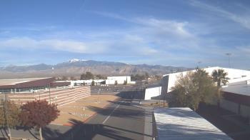 Weather camera view of Pahrump Valley HS.