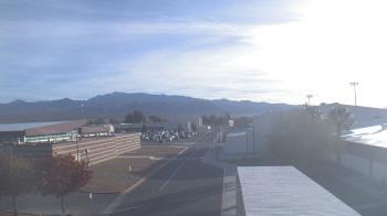 Weather camera view of Pahrump Valley HS.