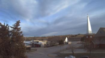 Weather camera view of Red Cloud Indian School.