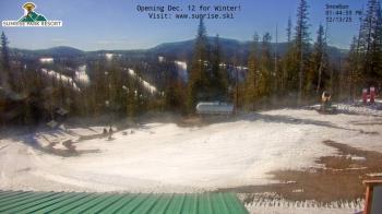 Weather camera view of Sunrise Park Resort 10650 ft elev.