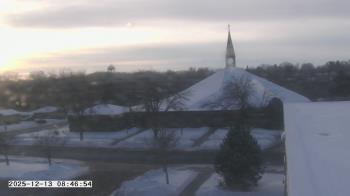 Weather camera view of St. Michael Catholic School.