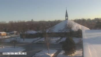 Weather camera view of St. Michael Catholic School.