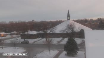 Weather camera view of St. Michael Catholic School.