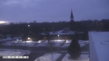 Weather camera view of St. Michael Catholic School.