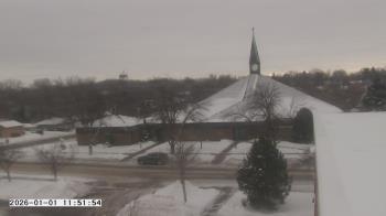 Weather camera view of St. Michael Catholic School.
