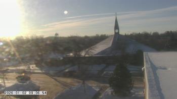 Weather camera view of St. Michael Catholic School.