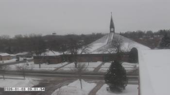 Weather camera view of St. Michael Catholic School.