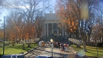 Weather camera view of Prescott Courthouse Square.