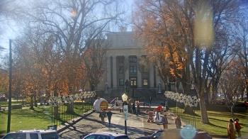 Weather camera view of Prescott Courthouse Square.