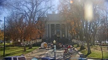 Weather camera view of Prescott Courthouse Square.