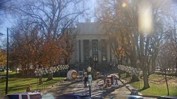 Weather camera view of Prescott Courthouse Square.