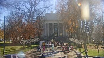 Weather camera view of Prescott Courthouse Square.